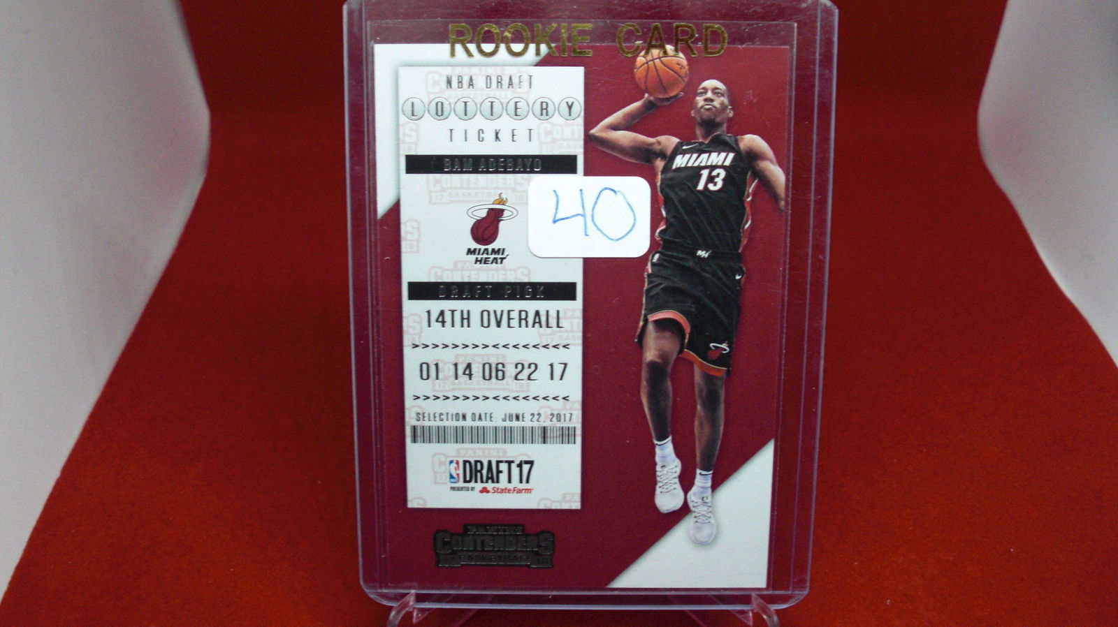 Bam Adebayo RC Card (1 of 1)