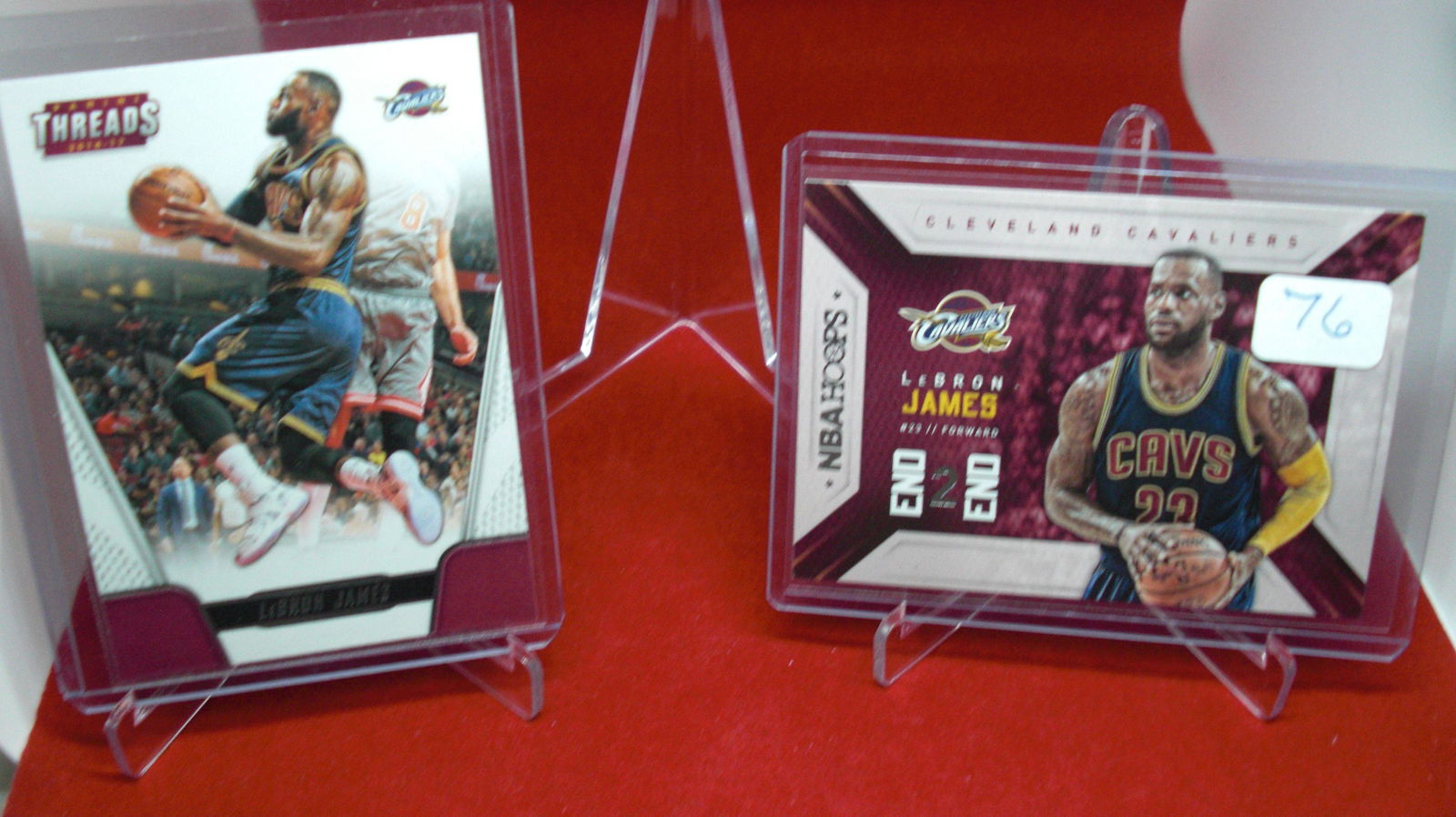2 LeBron James Cards (1 of 1)