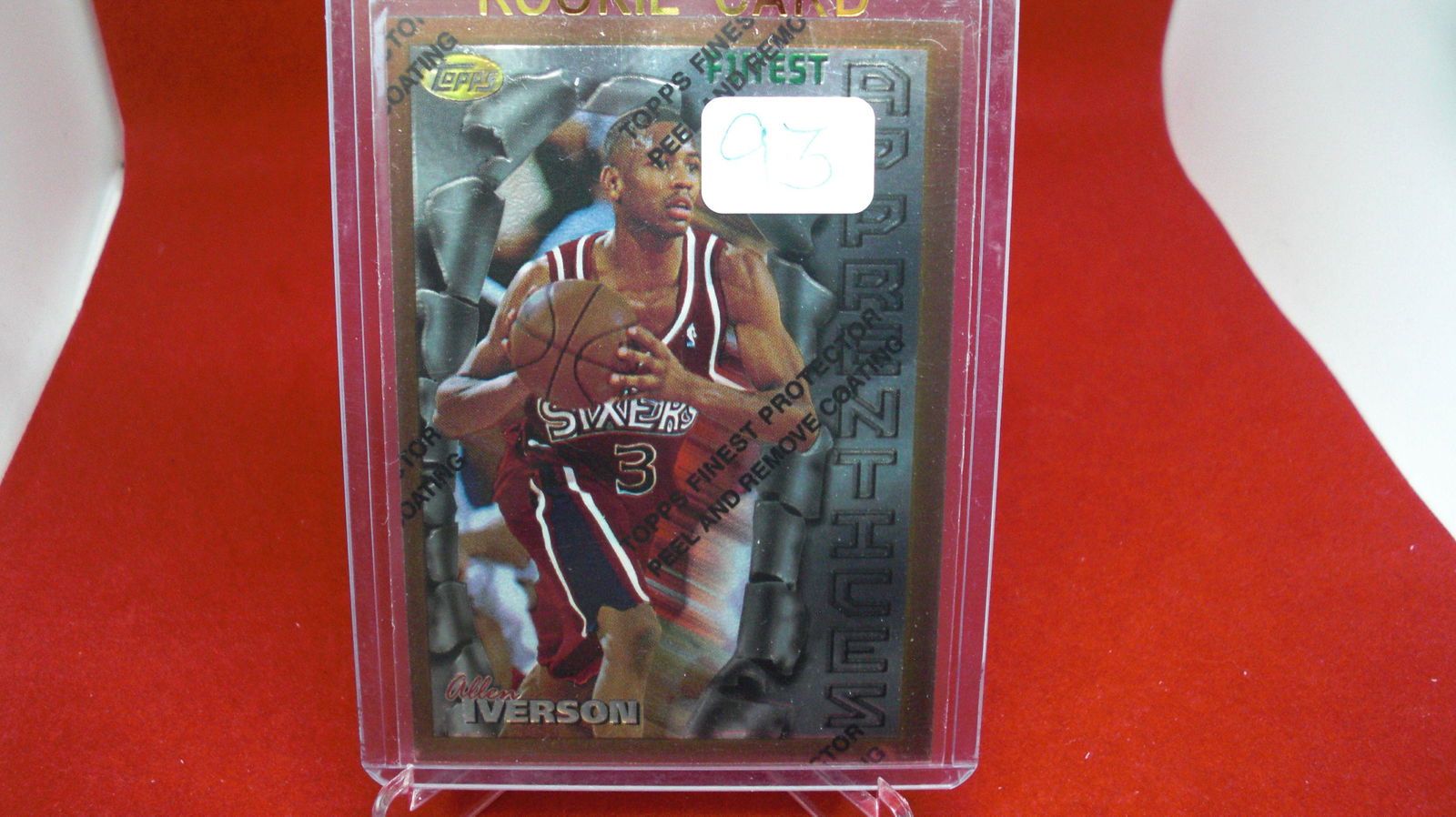 Allen Iverson RC Card (1 of 1)