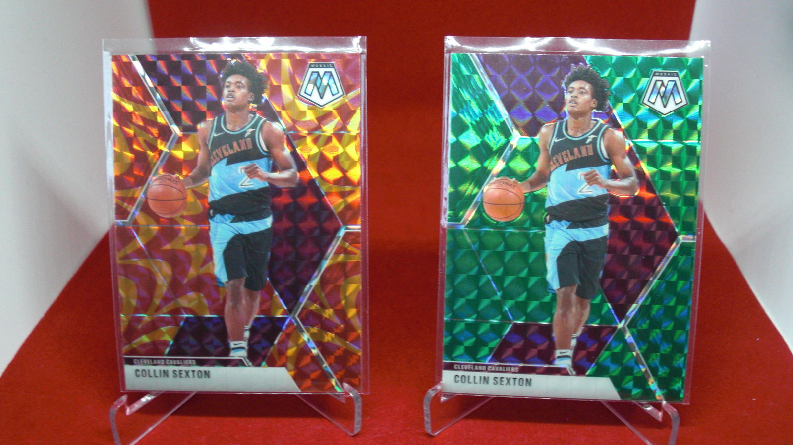 collin sexton orange and green mosaic (1 of 1)