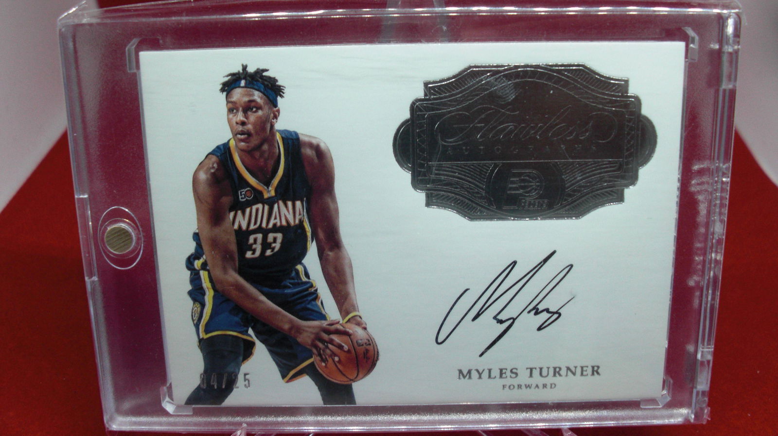 myles turner signature card #04/25 (1 of 1)