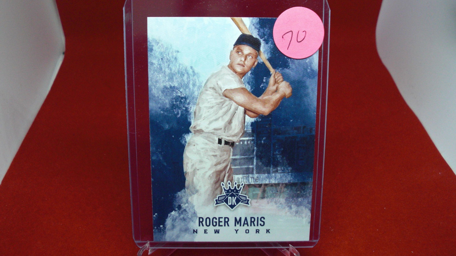 roger maris new york yankees: in top loader