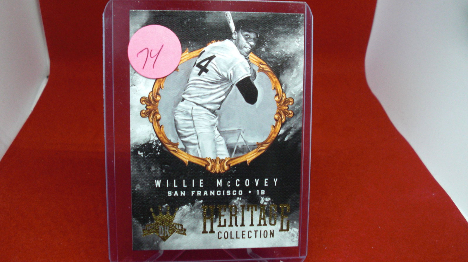 willie mccovey heritage: in top loader
