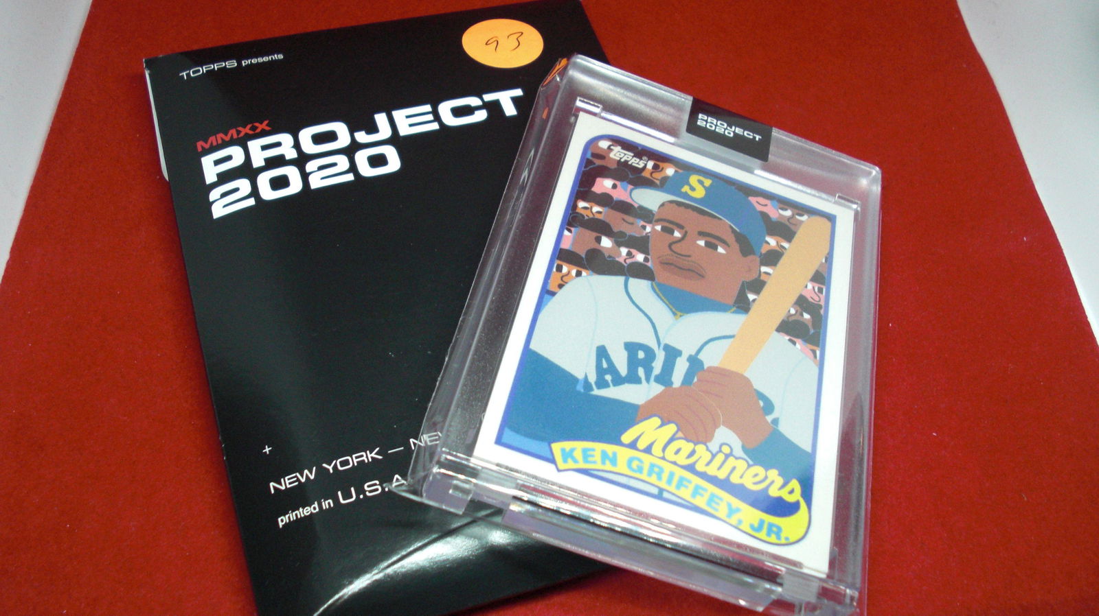 project 2020 in hard plastic case ken griffey jr (1 of 1)