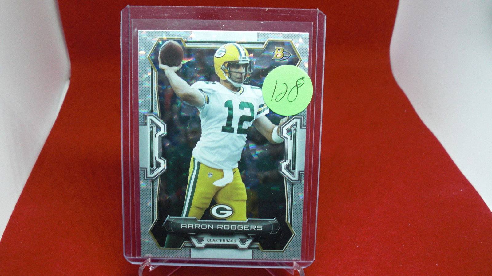 aaron rodgers: in top loader
