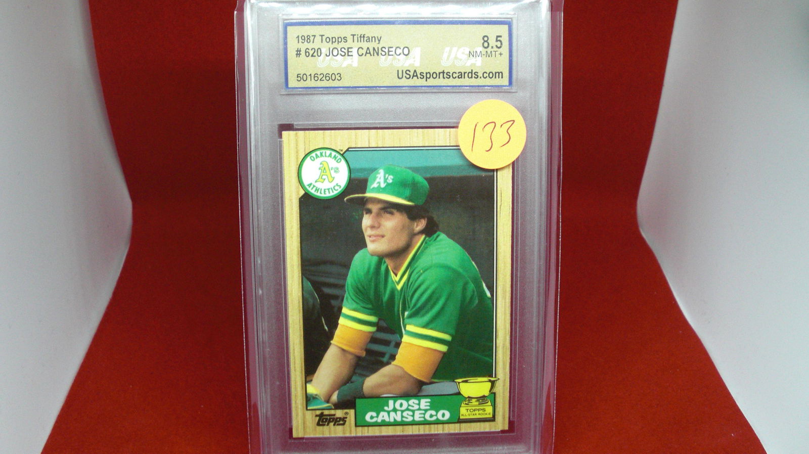 usa graded jose canseco mint 8.5 (1 of 1)