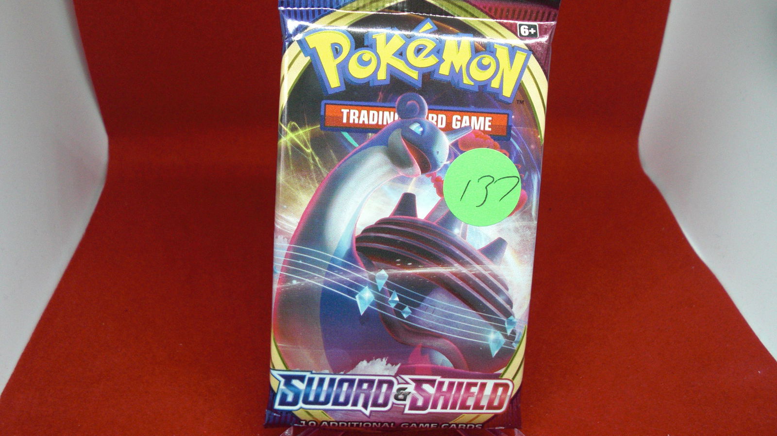 unopened pokemon pack of cards (1 of 1)