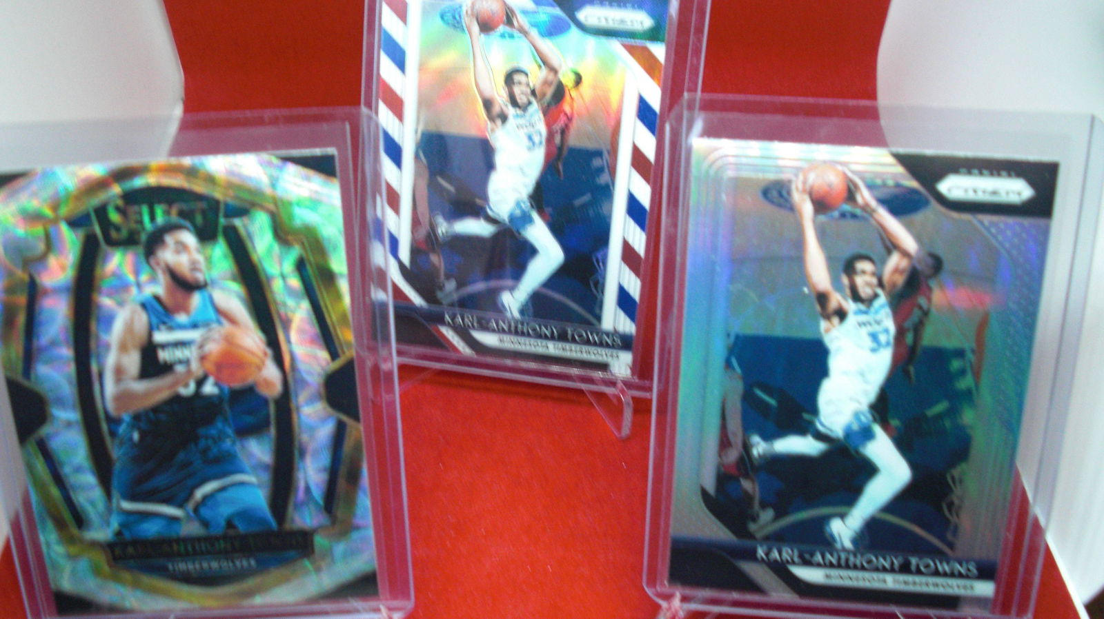 lot of 3 karl-anthony towns cards (1 of 1)
