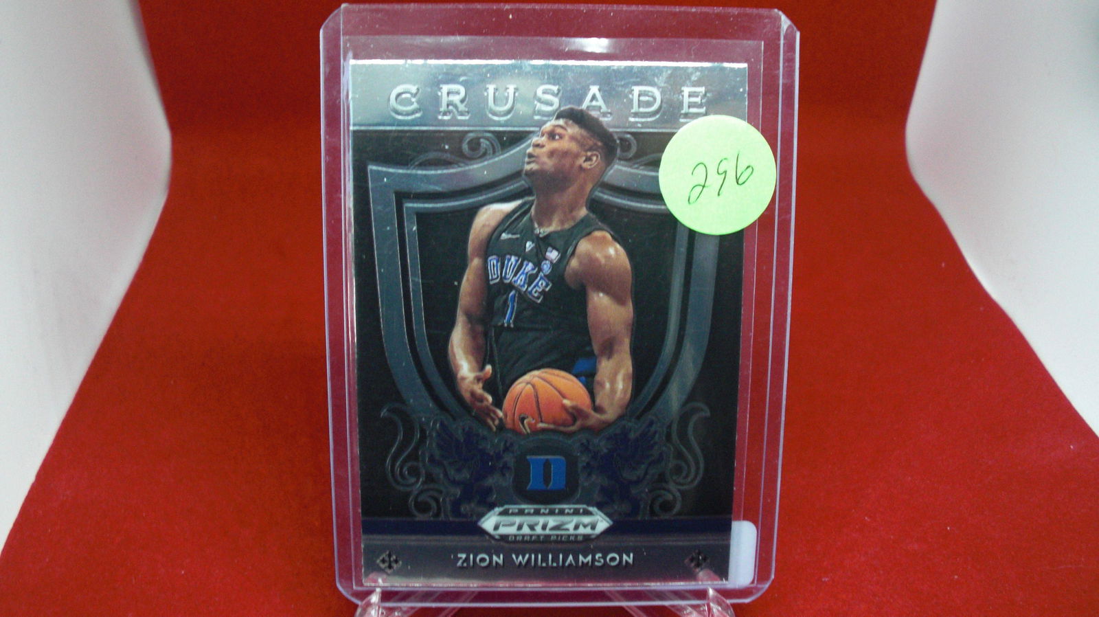 zion williamson prizm crusade (1 of 1)