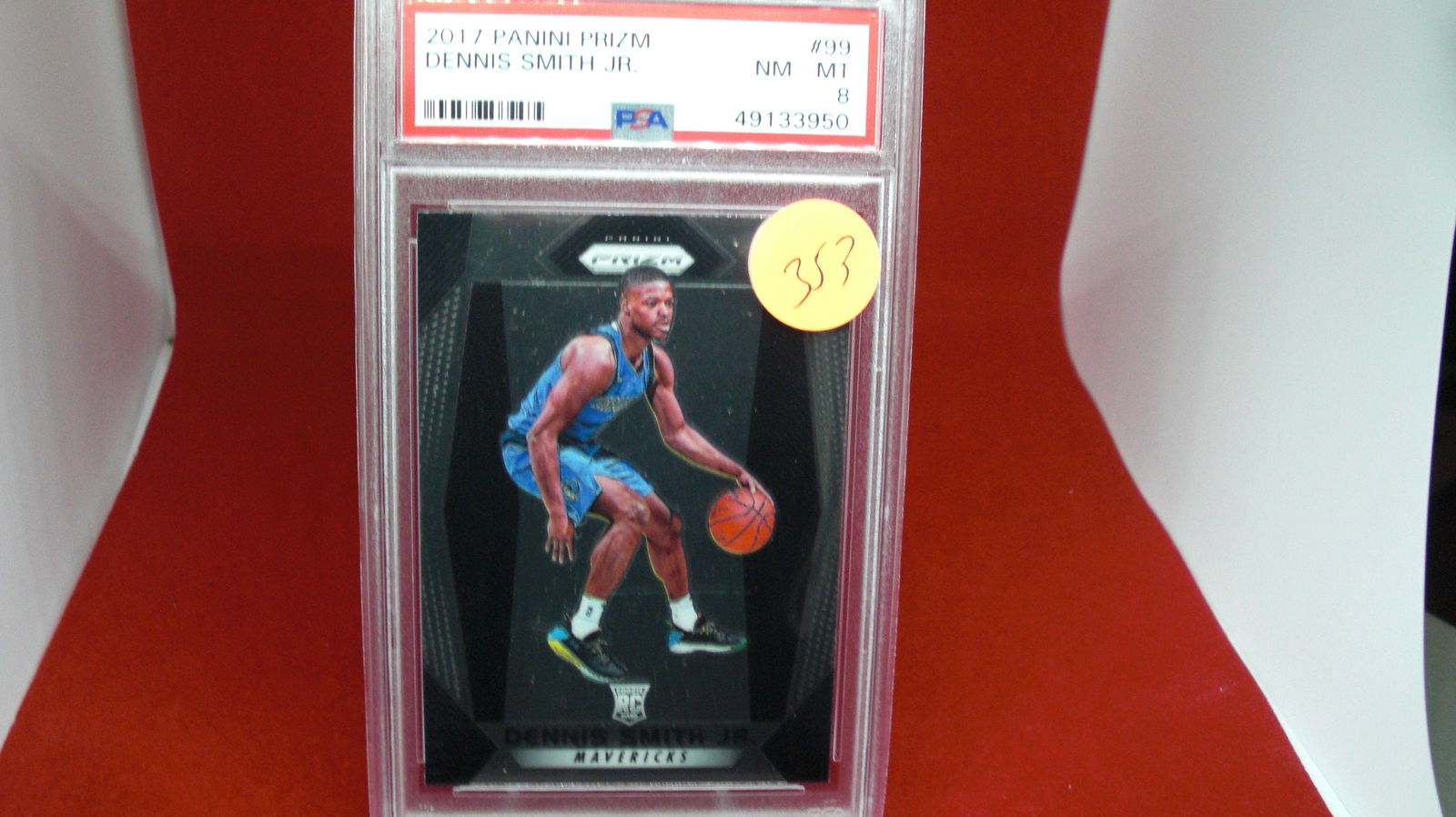 psa graded 2017 dennis smith jr mint 8 rookie (1 of 1)