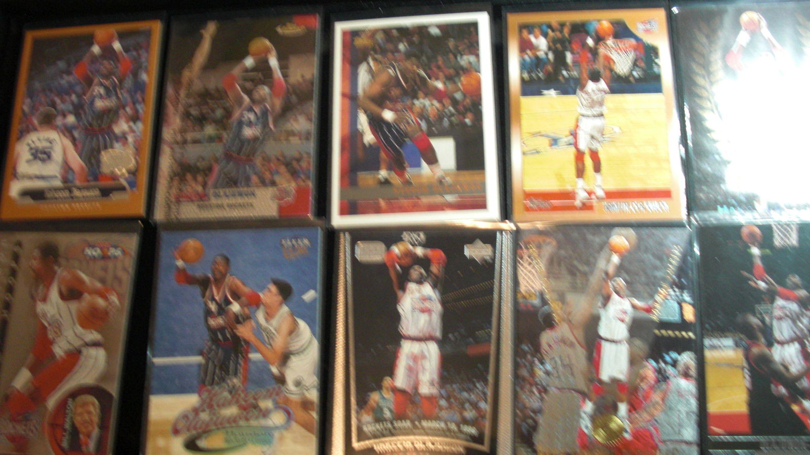 lot of 10 hakeem olajuwon cards (1 of 1)