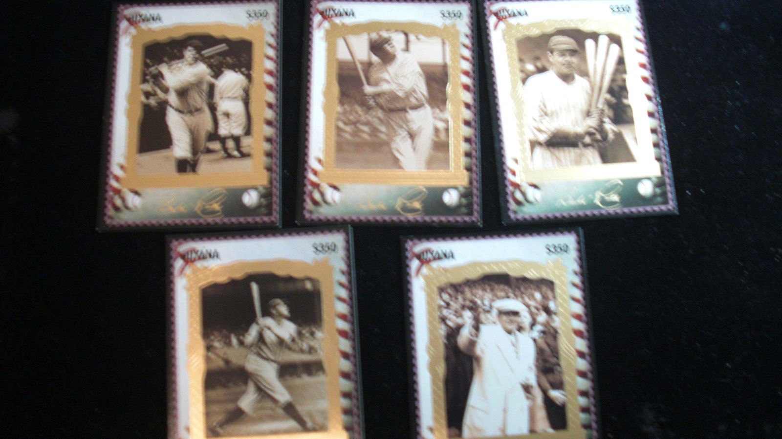 lot of 5 babe ruth insert cards (1 of 1)