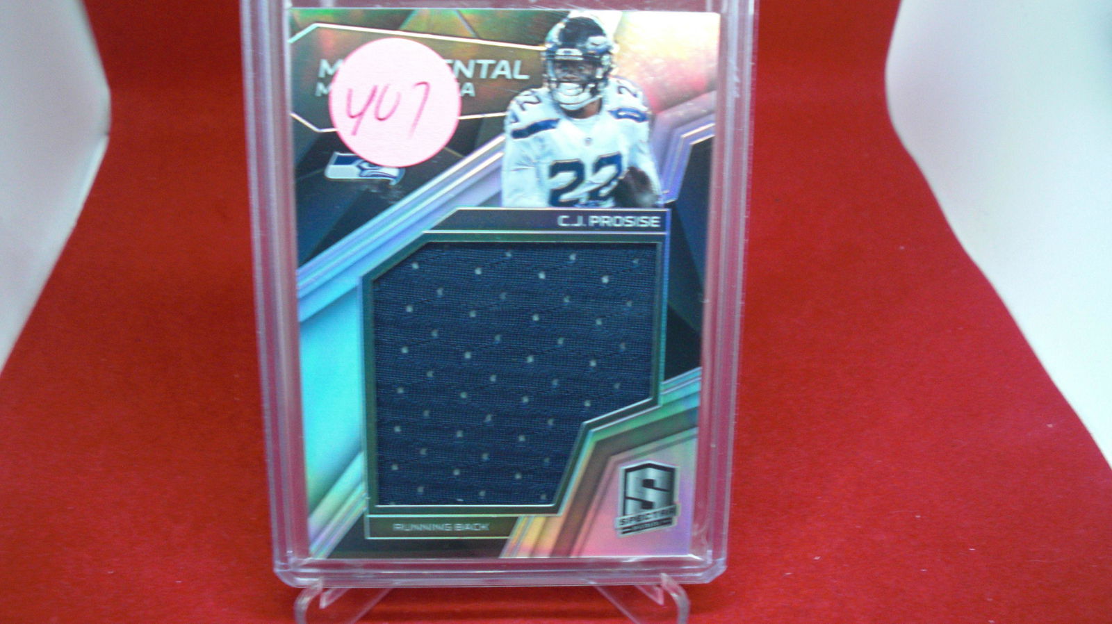 spectra cj prosise jersey #136/199 (1 of 1)