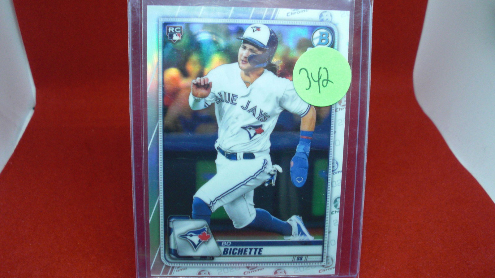 2020 topps bo bichette rookie bowman no.50: in top loader