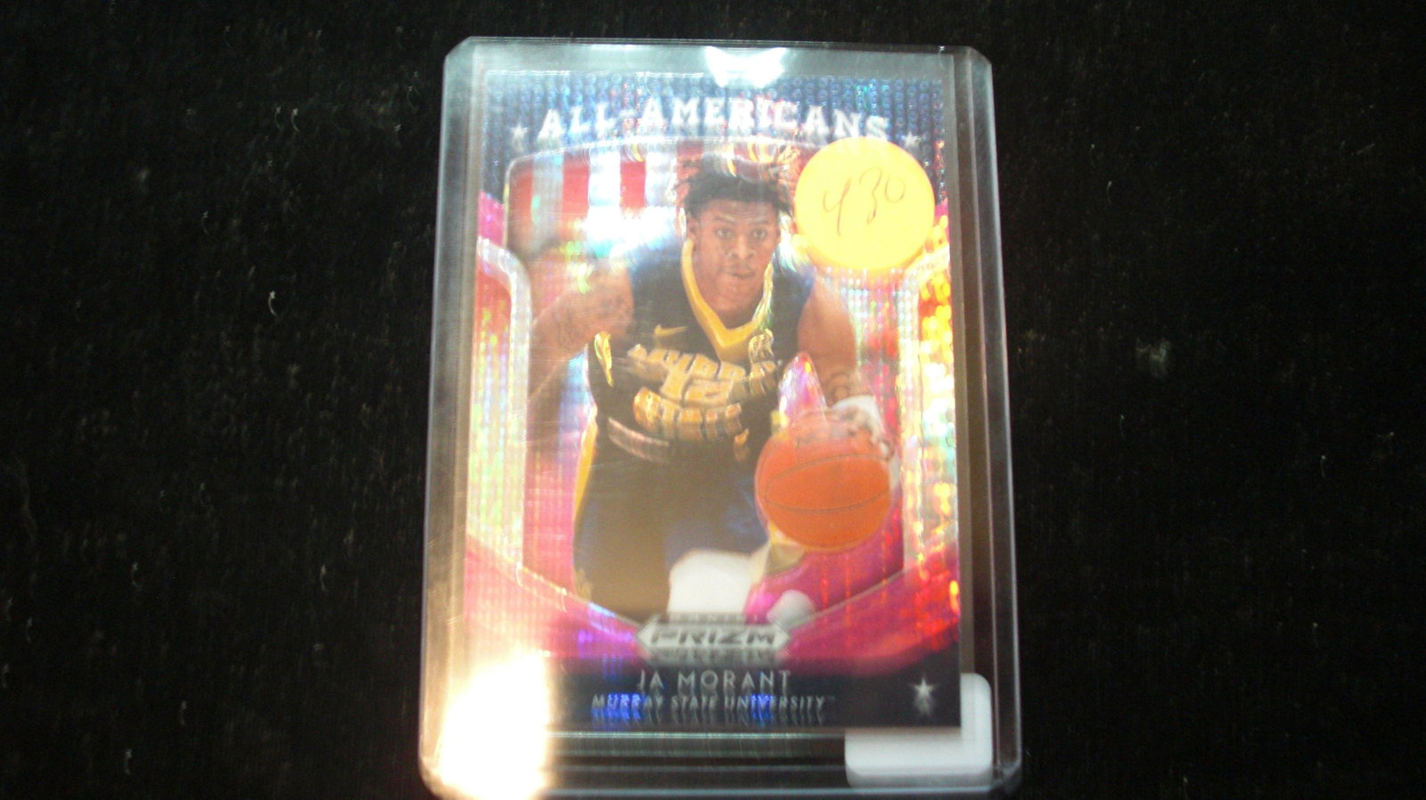 ja morant all american prizm: in top loader