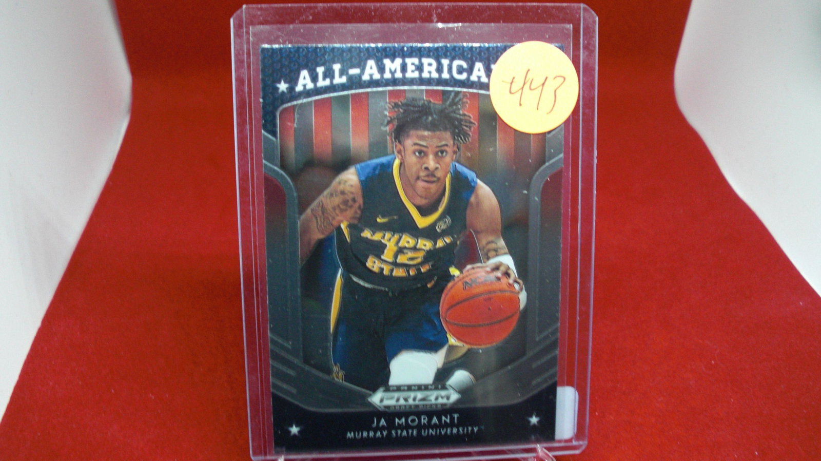 ja morant all american prizm: in top loader
