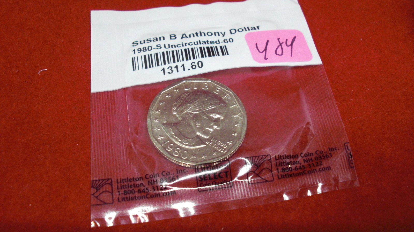 1980 susan b anthony dollar: nice