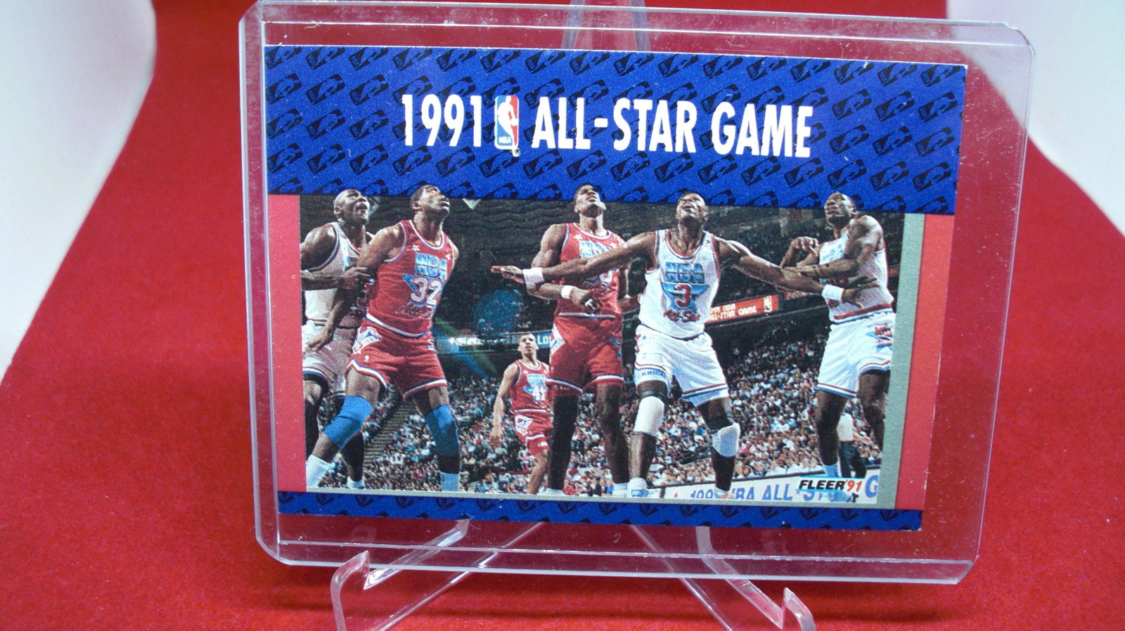 michael jordan card: in top loader