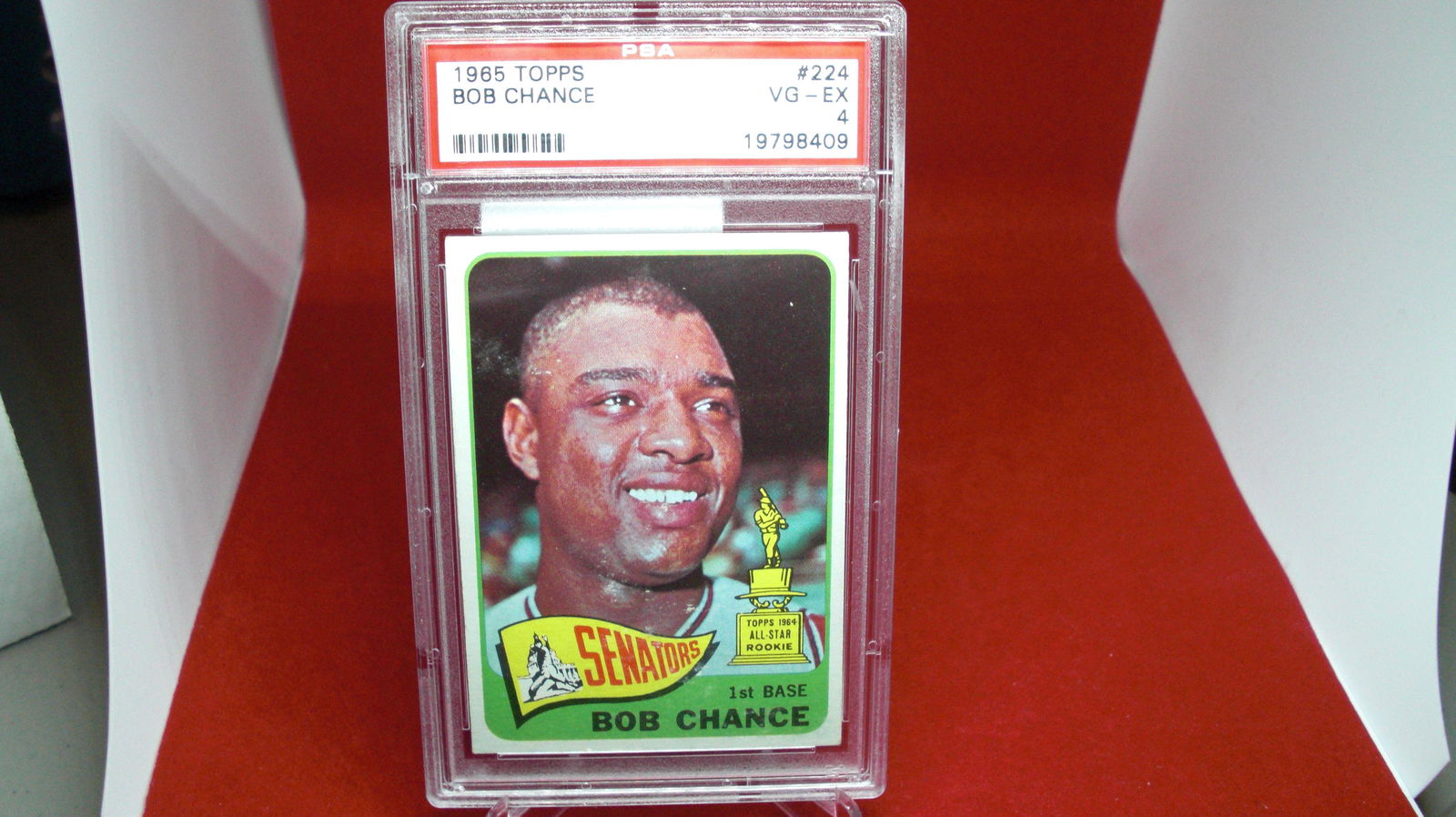psa graded 1965 bob chance ex 4 (1 of 1)