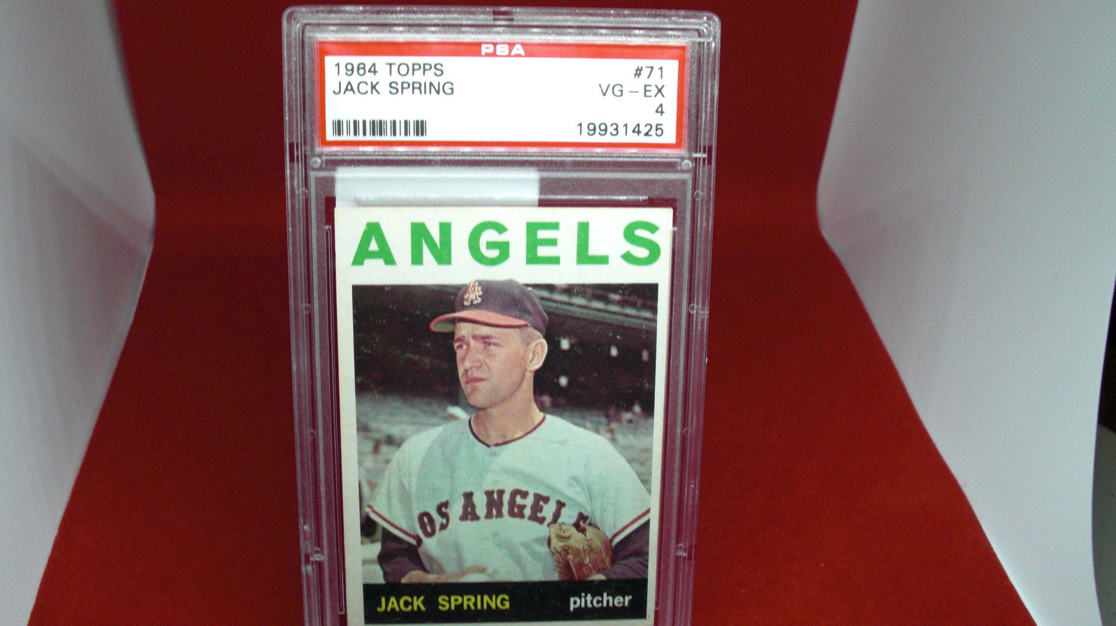 psa graded 1964 jack spring ex 4 (1 of 1)