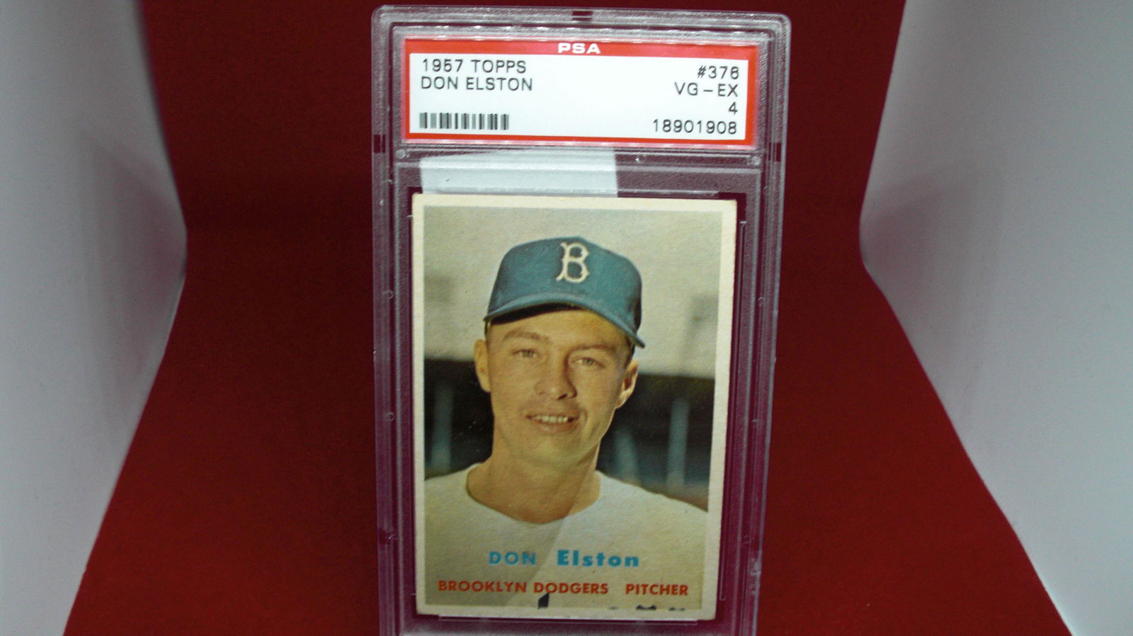 psa graded 1957 don elston ex 4 (1 of 1)
