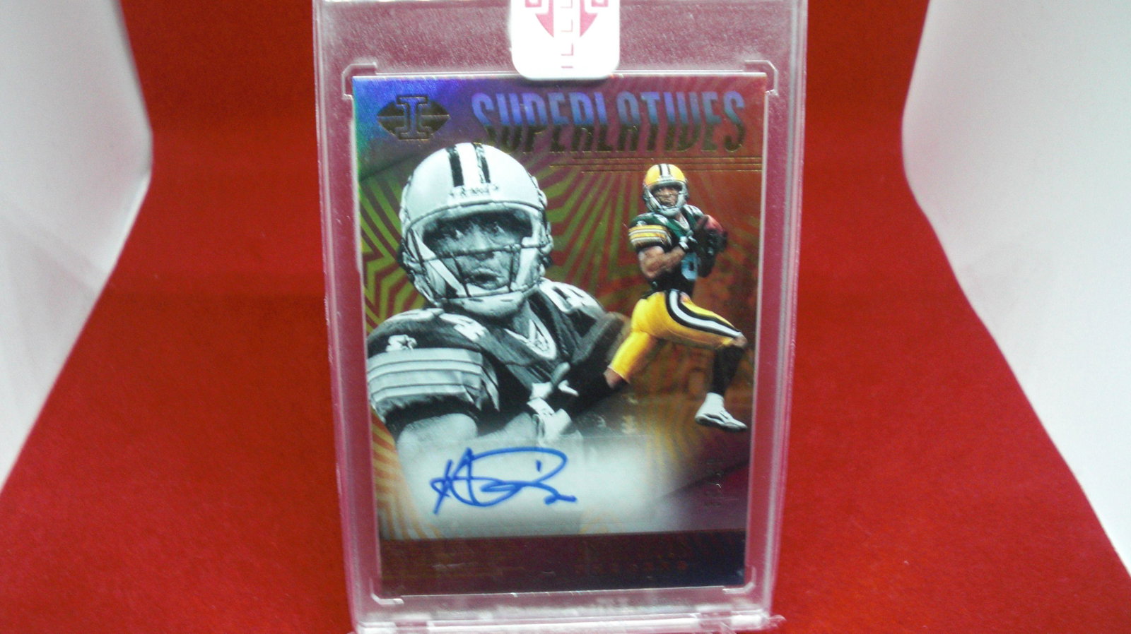 andre rison signature #30/99: in hard plastic case