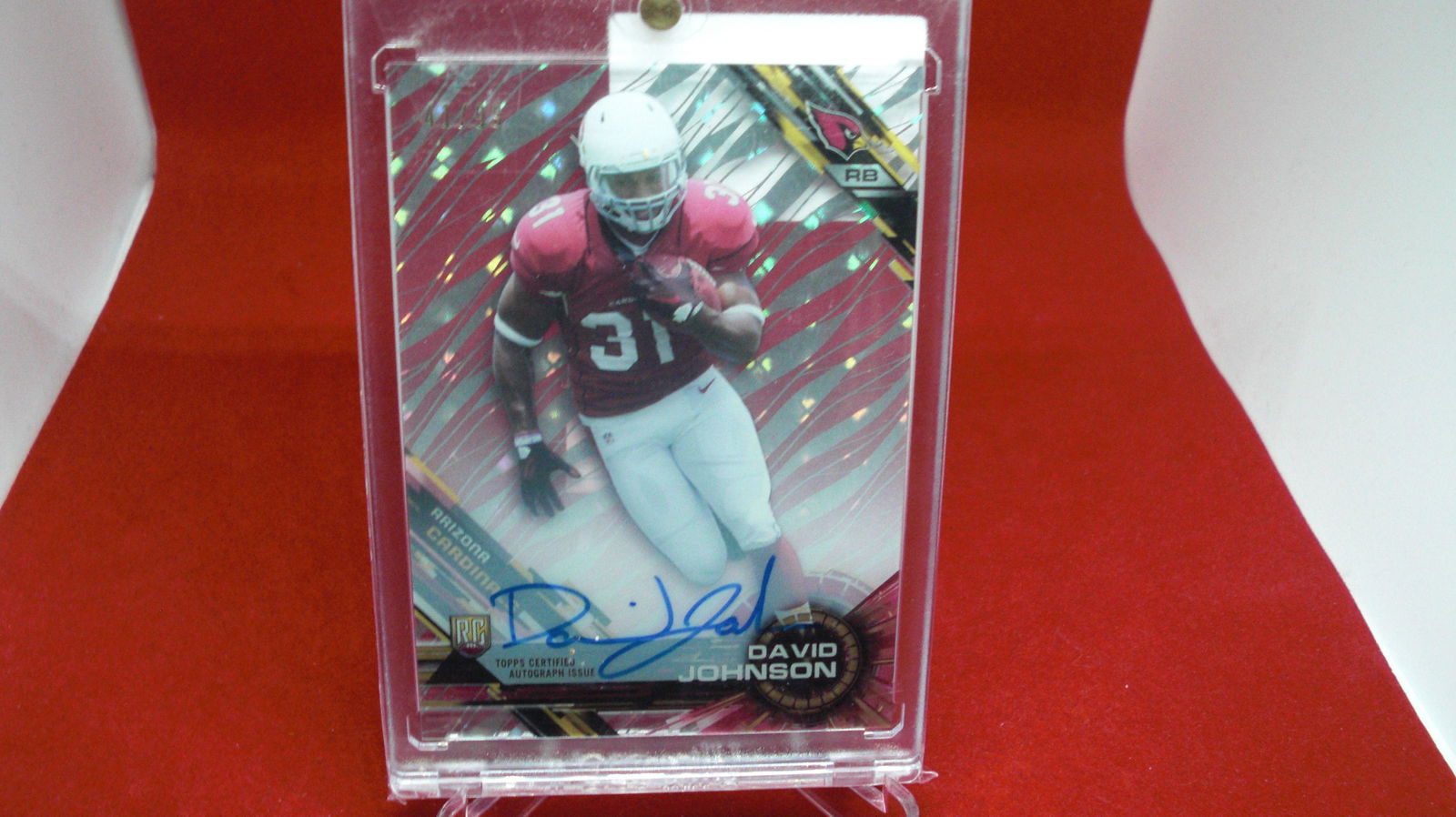 david johnson signature #41/99: in hard plastic case