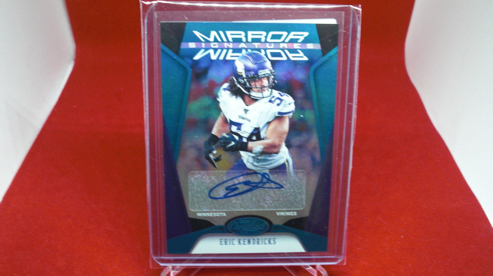 eric kendricks signature #08/35: in top loader