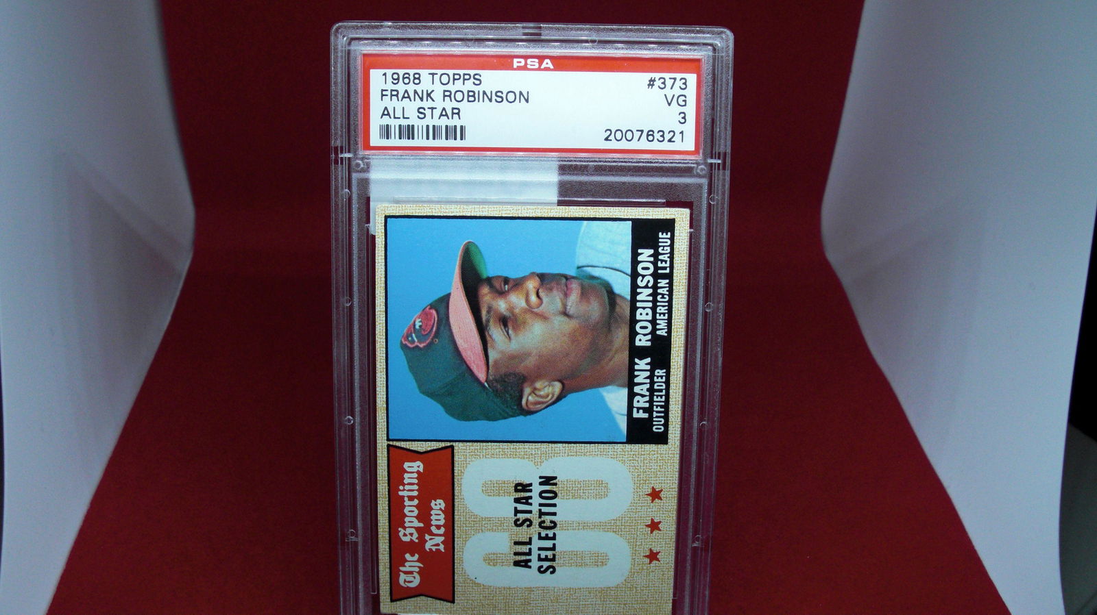 psa graded 1968 frank robinson vg 3 (1 of 1)