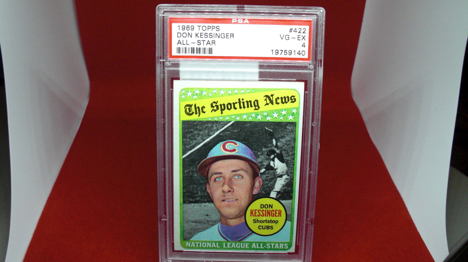 psa graded 1969 don kessinger ex 4 (1 of 1)