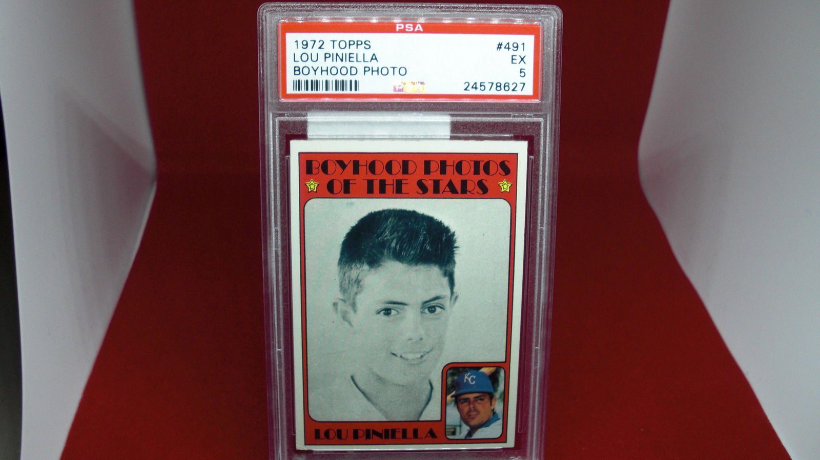 psa graded 1972 lou piniella ex 5 (1 of 1)
