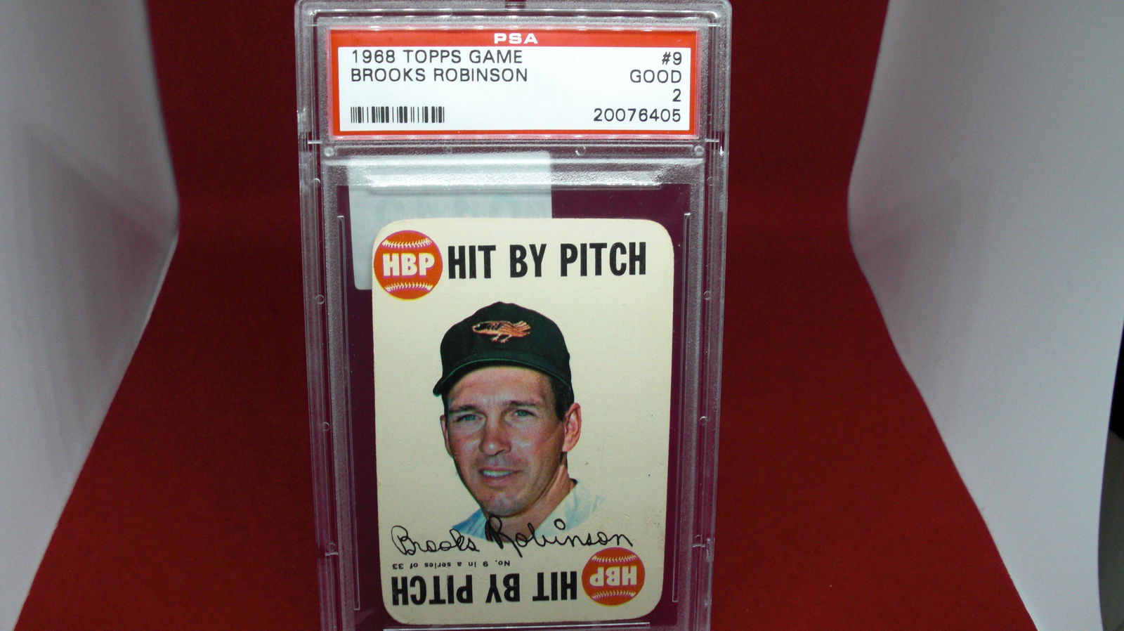 psa graded 1968 brooks robinson good 2 (1 of 1)