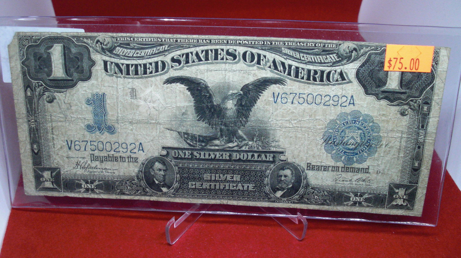 series of 1899 large one dollar silver certificate (1 of 1)