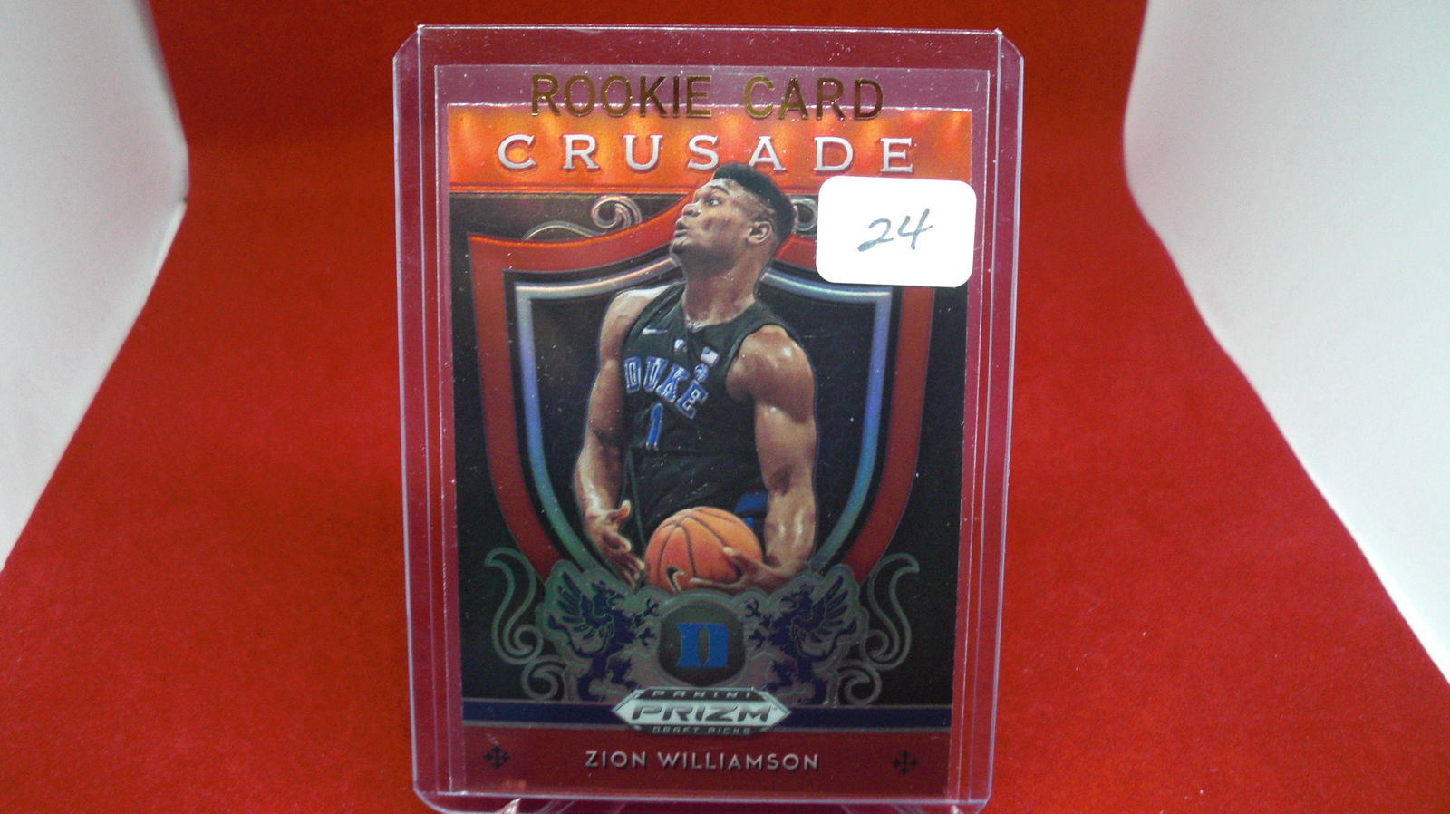 ZION WILLIAMSON RED PRIZM CRUSADE (1 of 1)
