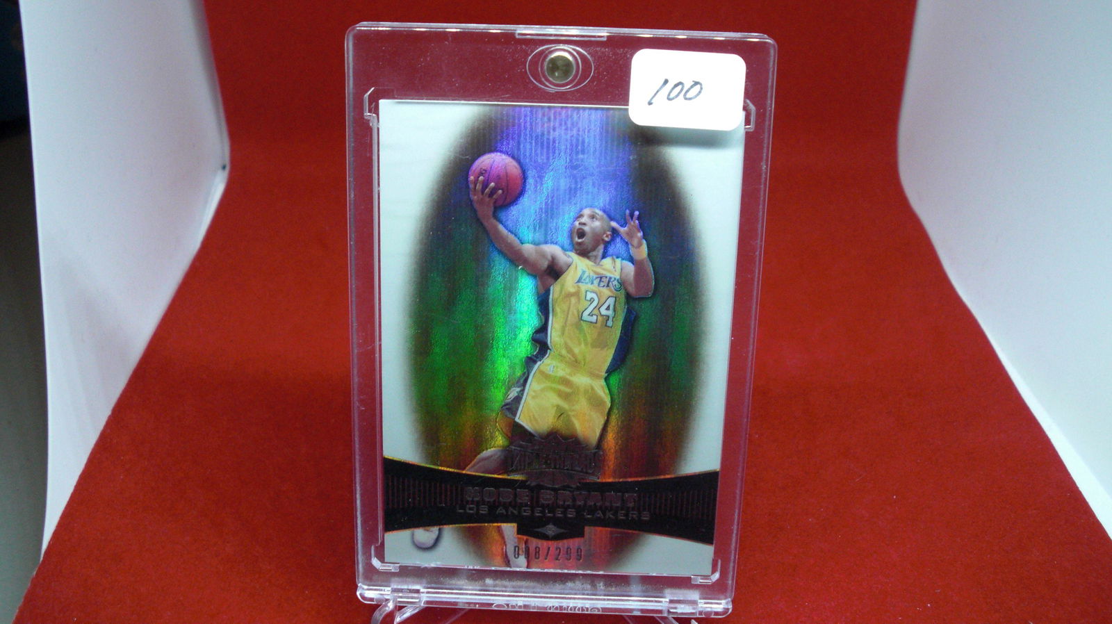 KOBE BRYANT NUMBERED CARD 8/299 (1 of 1)
