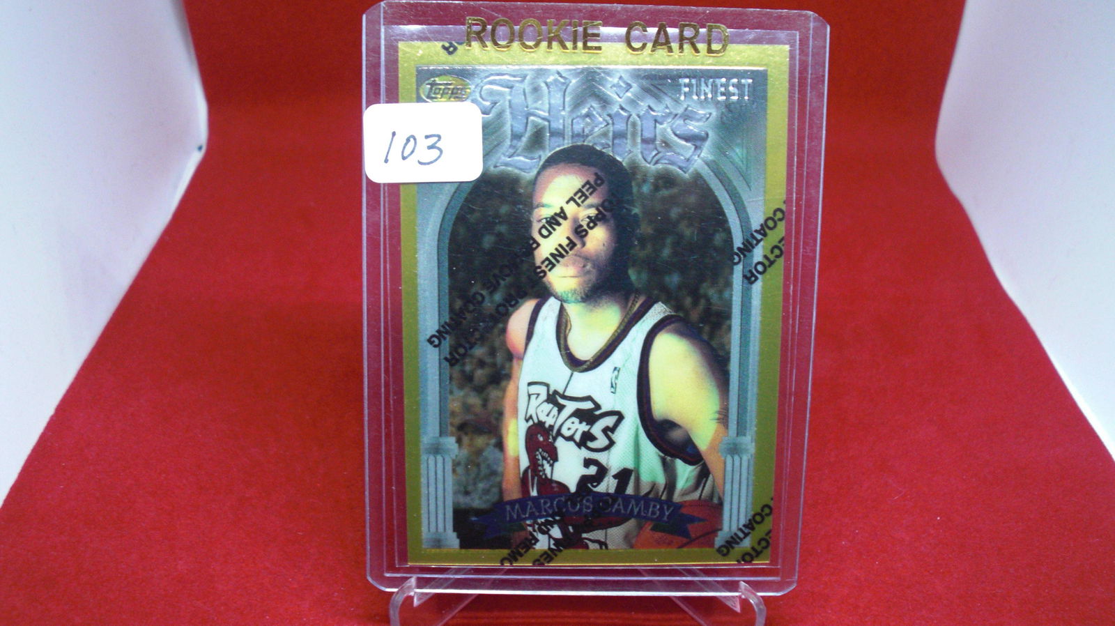 MARCUS CAMBY HEIRS GOLD CARD (1 of 1)