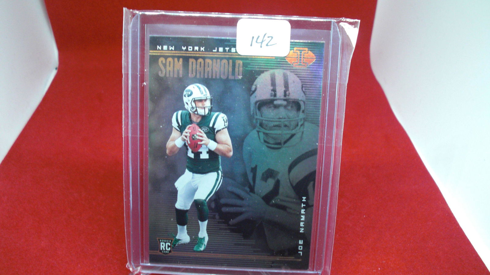 SAM DARNOLD/JOE NAMATH RC CARD (1 of 1)