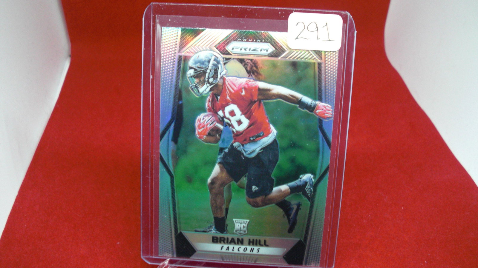 BRIAN HILL RC CARD SILVER PRIZM: BRIAN HILL RC CARD