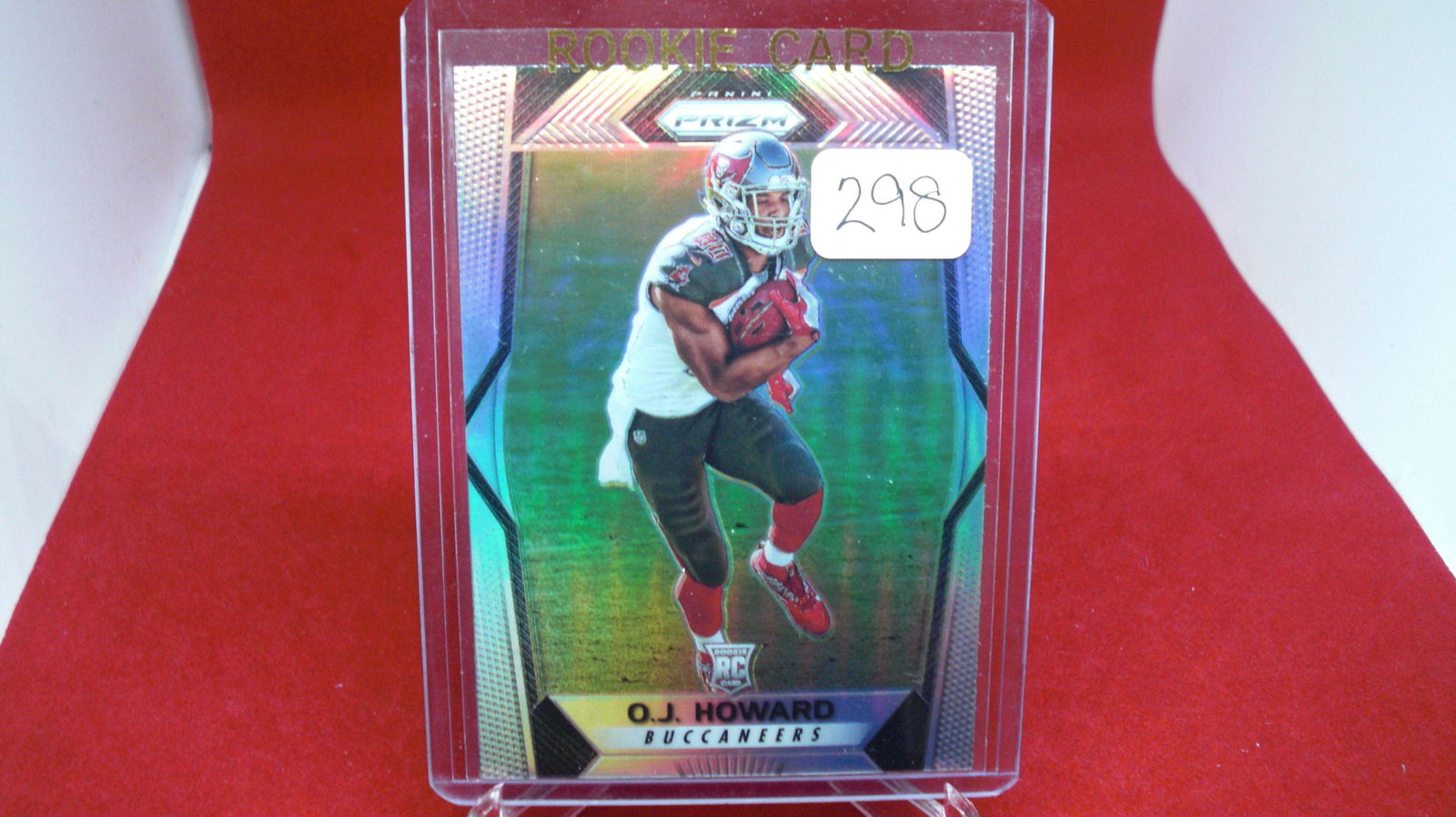 O.J. HOWARD RC CARD SILVER PRIZM (1 of 1)