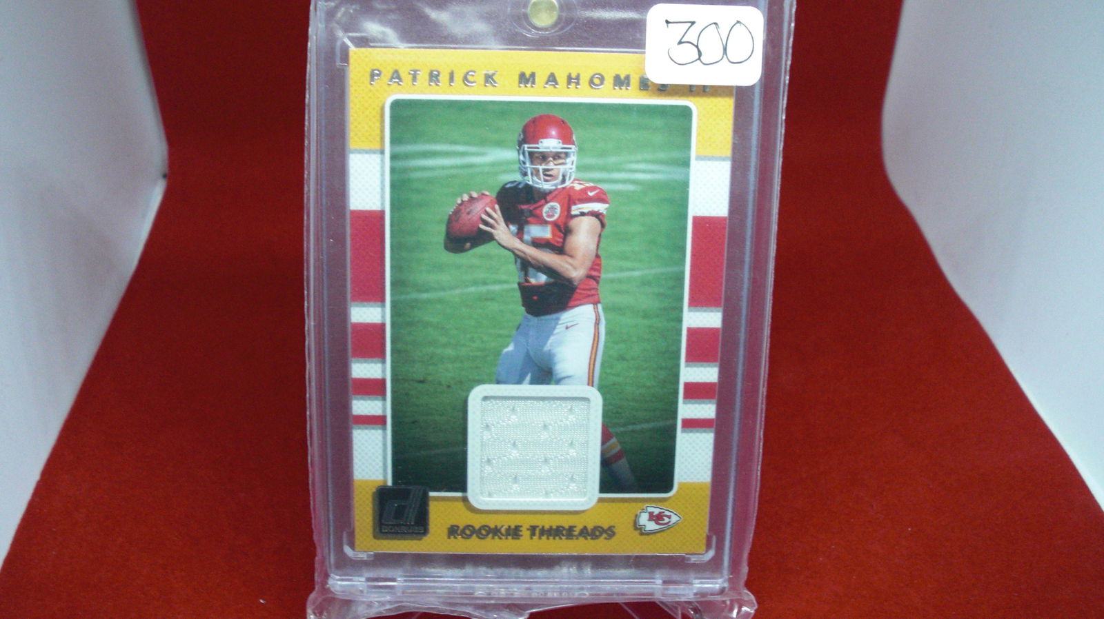 PATRICK MAHOMES JERSEY ROOKIE (1 of 1)