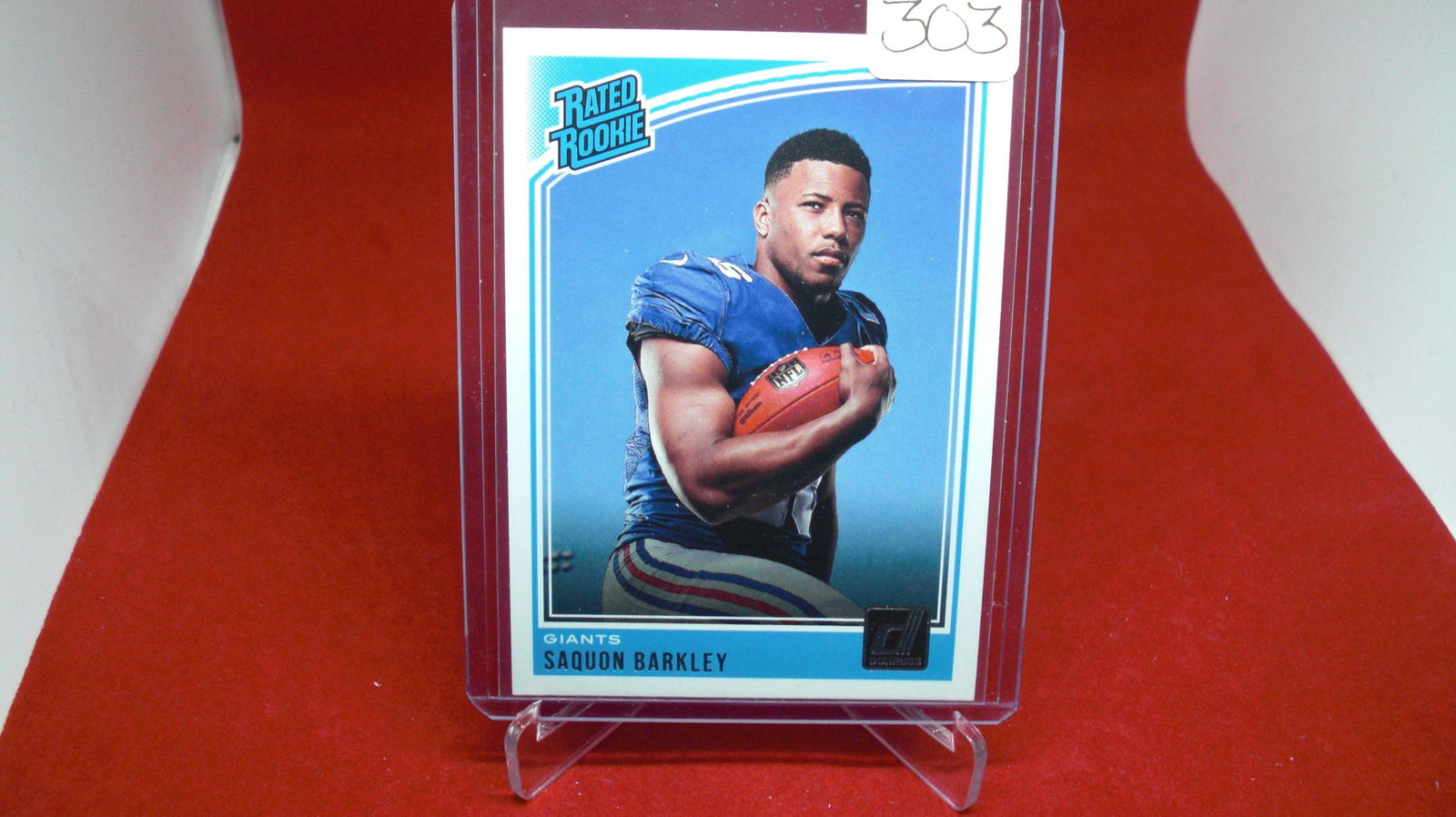 SAQUON BARKLEY RC CARD (1 of 1)