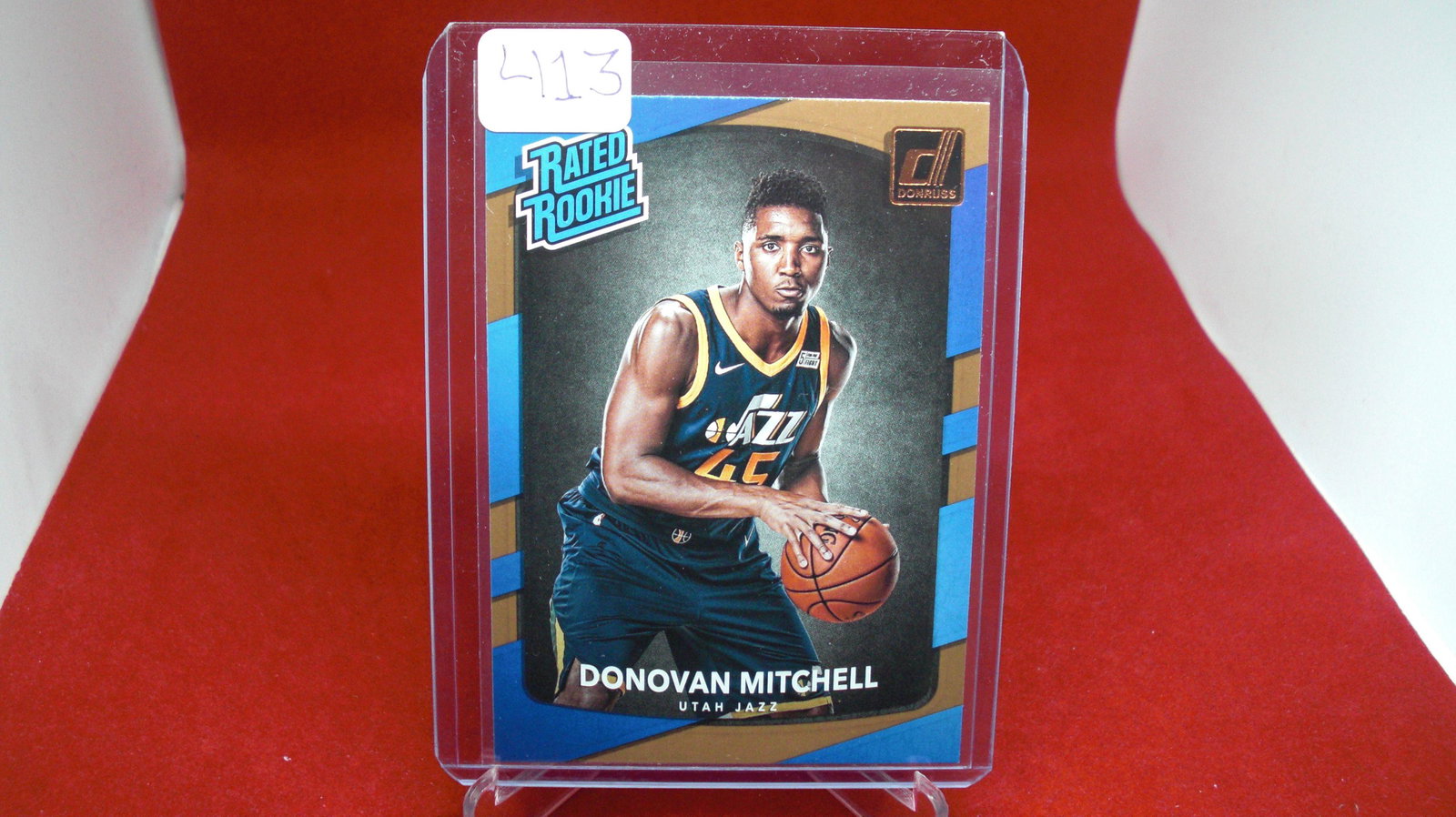 DONOVAN MITCHELL DONRUSS ROOKIE (1 of 1)