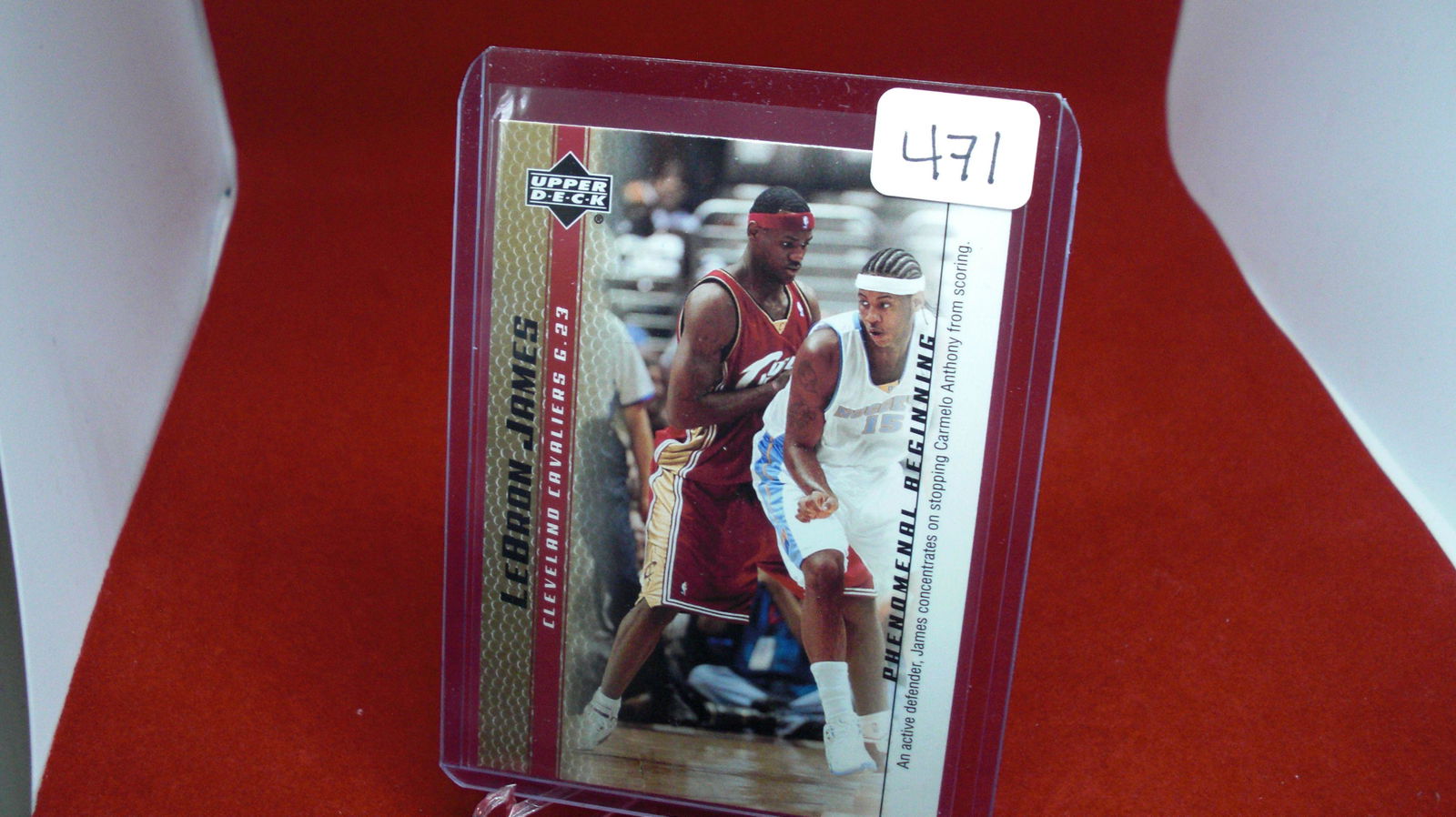 GOLD LEBRON JAMES (1 of 1)