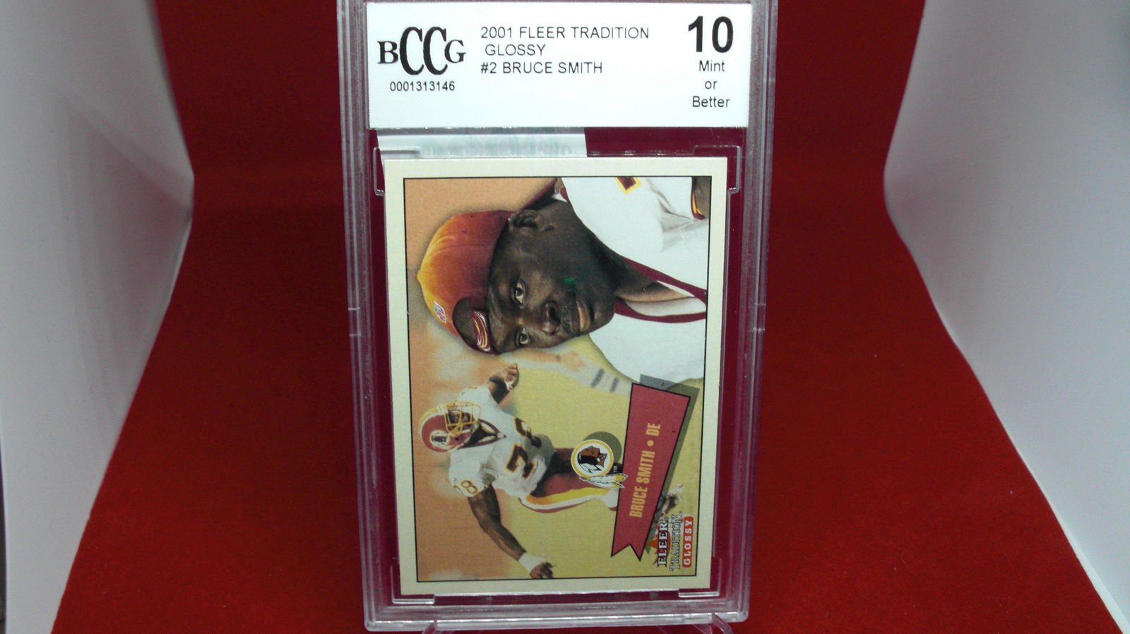 beckett graded bruce smith mint 10 (1 of 1)