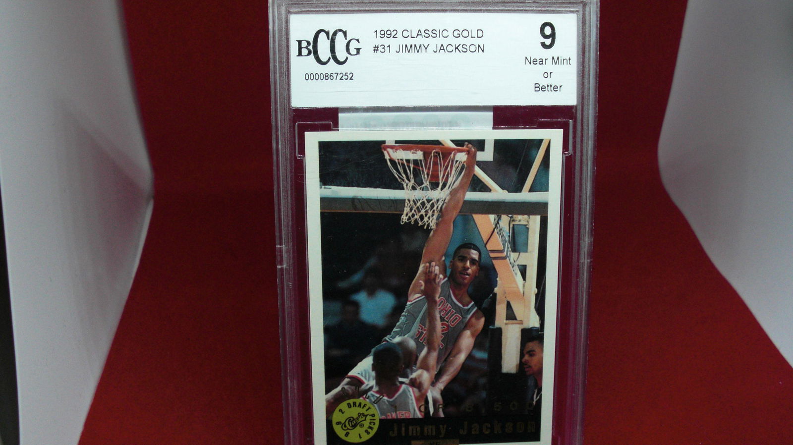 beckett graded jimmy jackson mint 9 (1 of 1)