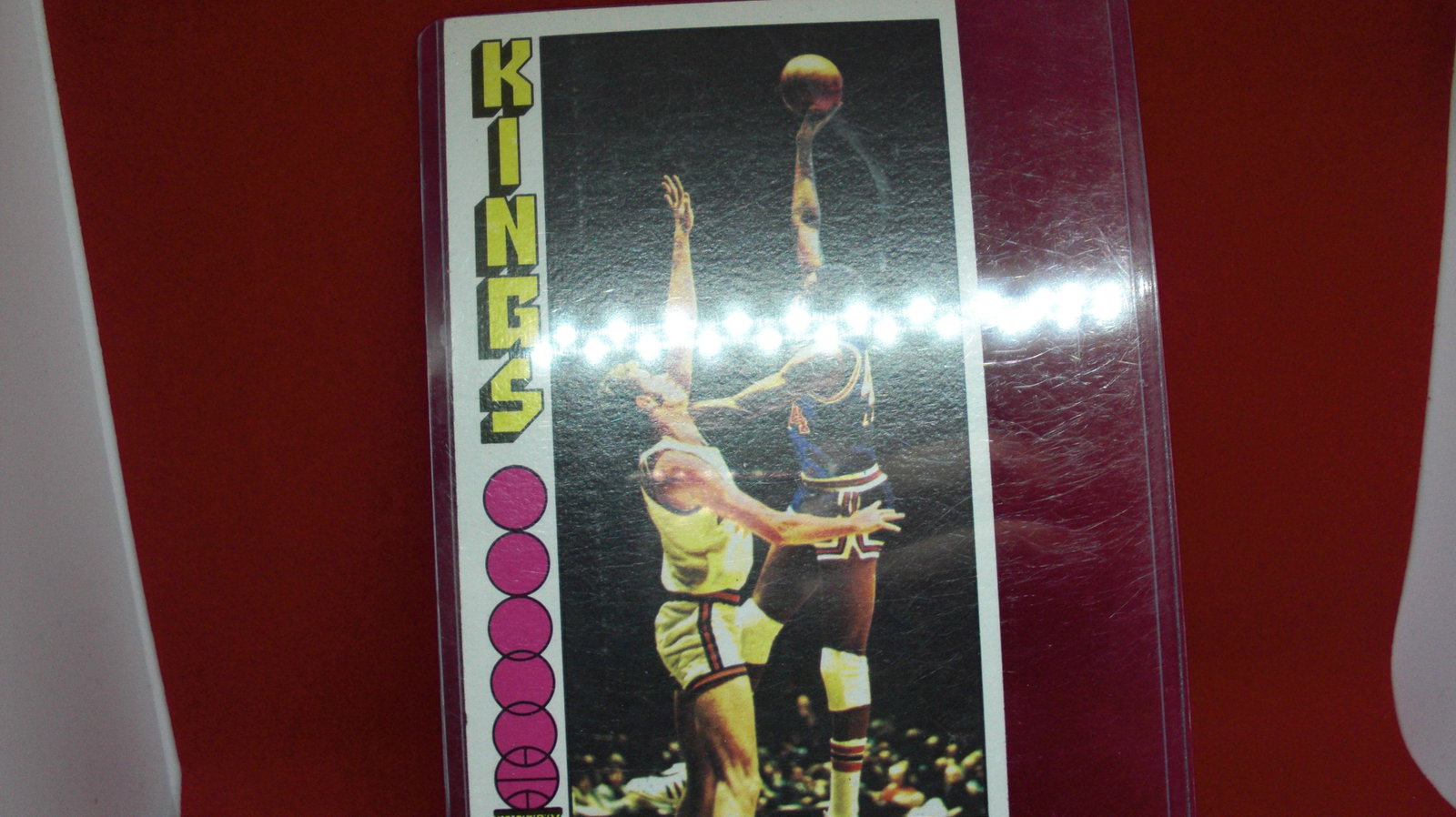 1969 sam lacey large card: in top loader