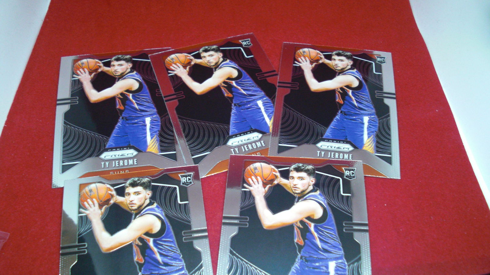 lot of 5 rookie ty jerome prizm cards (1 of 1)