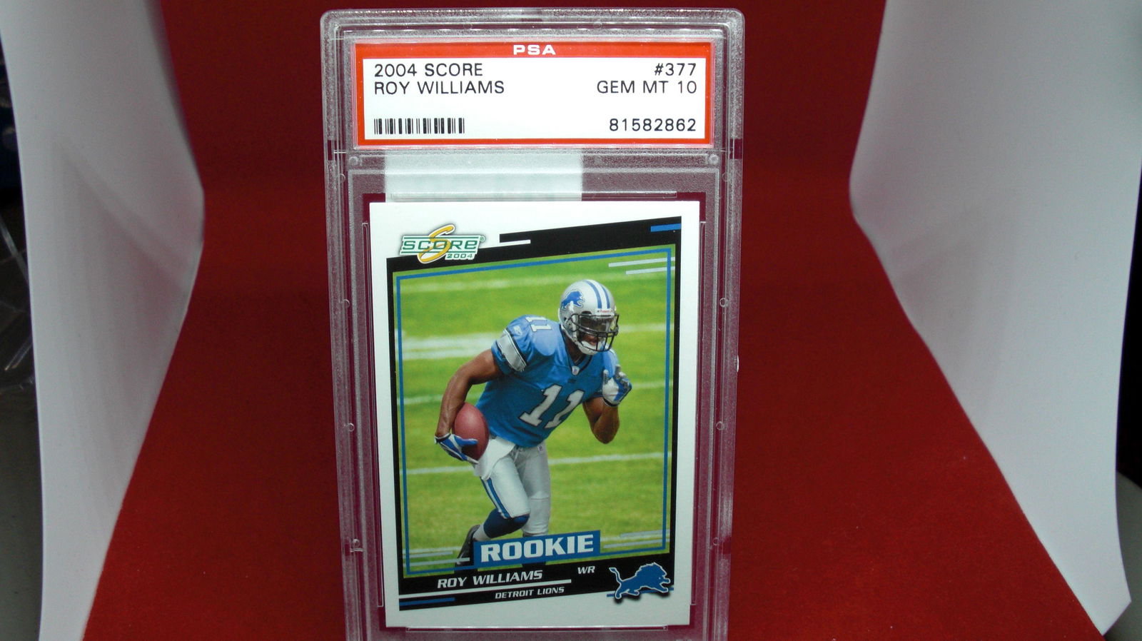 psa graded 2004 roy williams mint 10 (1 of 1)