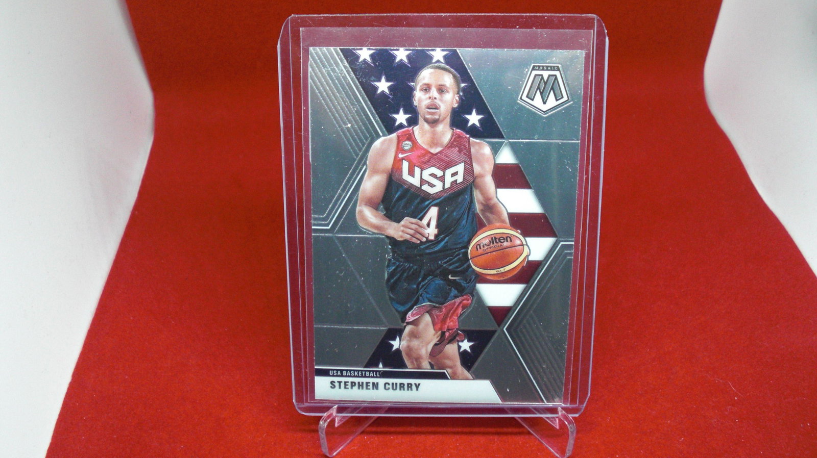 stephen curry: in top loader