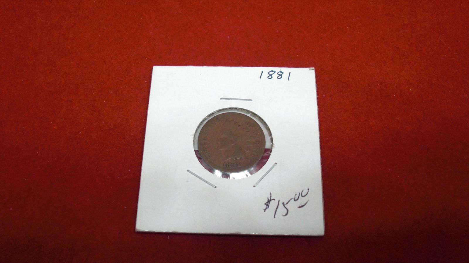 1881 indian cent (1 of 1)